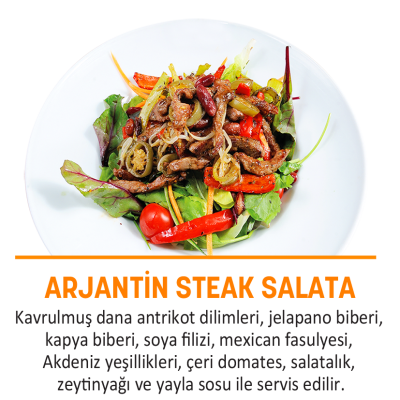 Arjantin Steak Salata