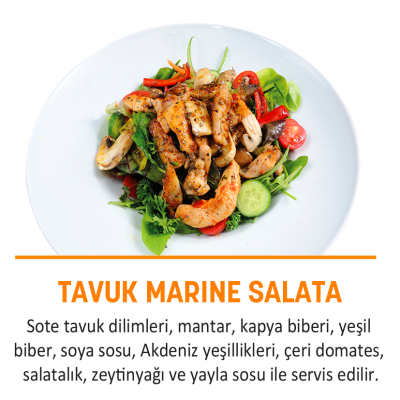 Tavuk Marine Salata