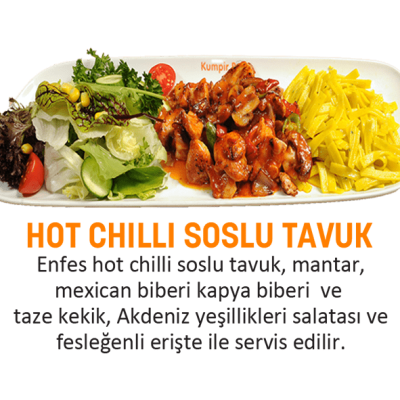 Hot Chilli Soslu Tavuk