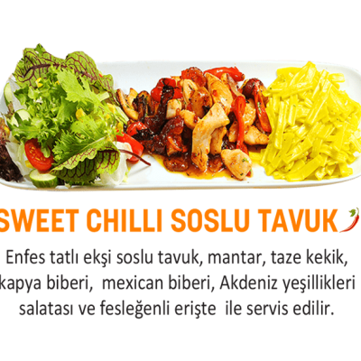 Sweet Chilli Soslu Tavuk