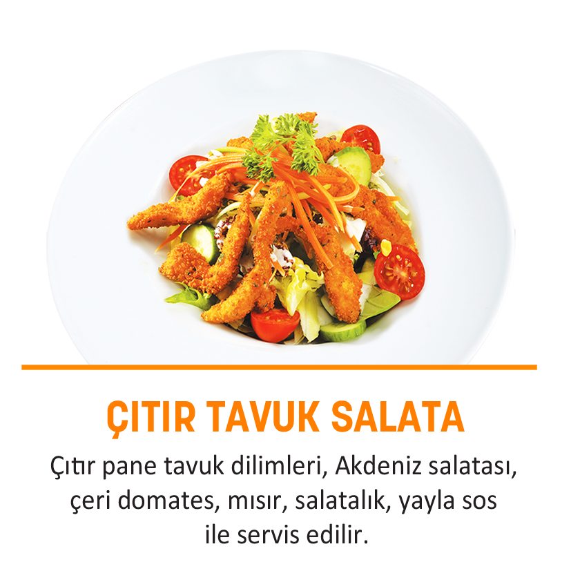 Çıtır Tavuk Salata