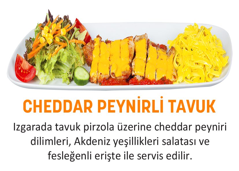 Cheddar Peynirli Tavuk